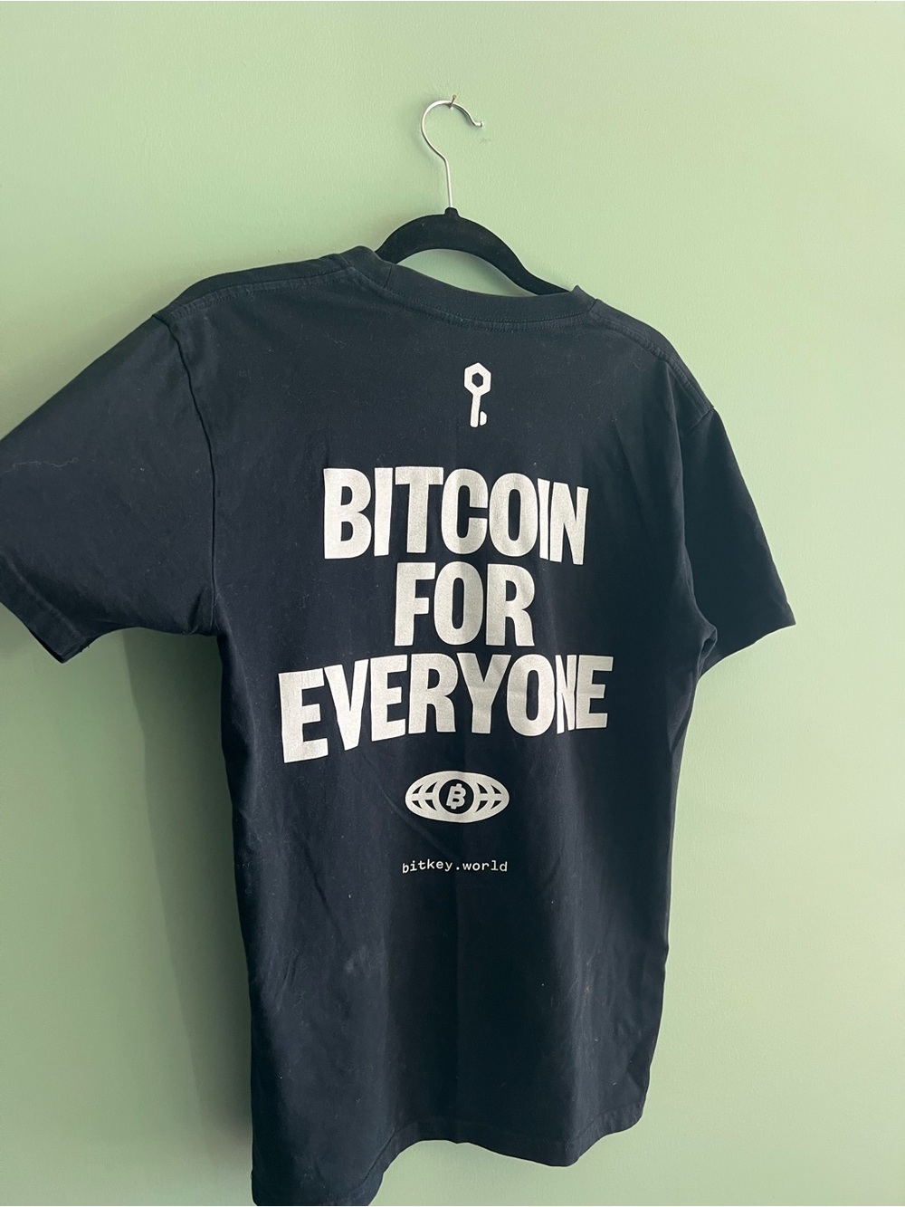 Bitcoin For Everyone Black Graphic Tee